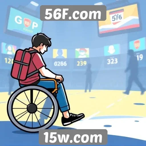 Acessibilidade e experiência do usuário no 56F.com