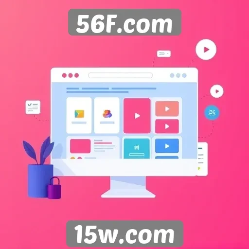 Tendências de design de interface no 56F.com